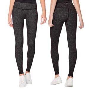 Lululemon Wunder Under Hi-Rise Tight Size 4 *28" Herringbone Grey